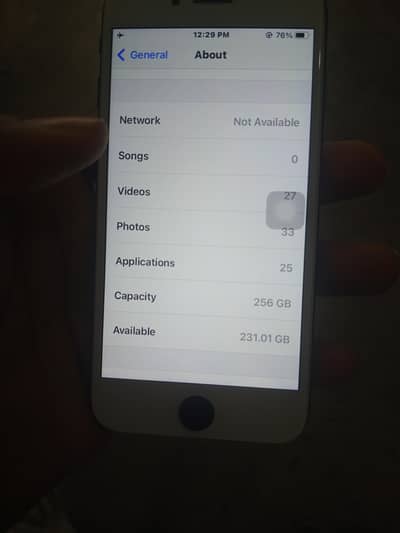 iphone 8 256gb non PTA ha original headfree Sath original charger sath