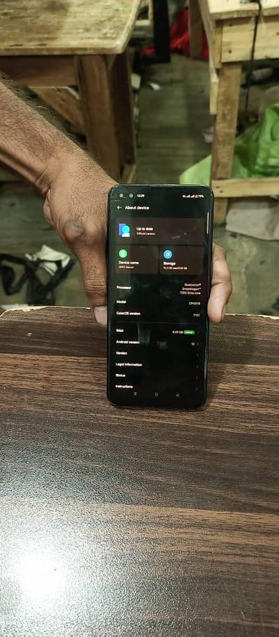 oppo Reno 4 8+5 ram 128gb rom original vok charger and original cable