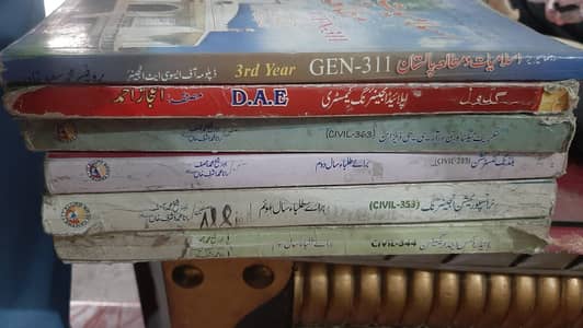 civil enjineering 3 year diploma books