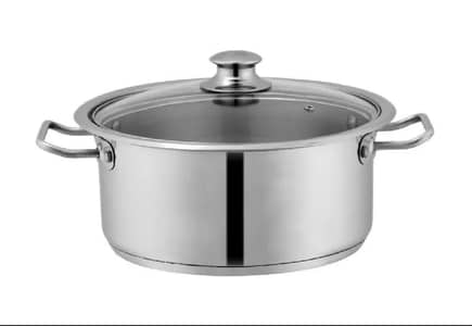 Sonex Mega Classic Pot, Stainless Steel Pot & 4 Tablespoons.