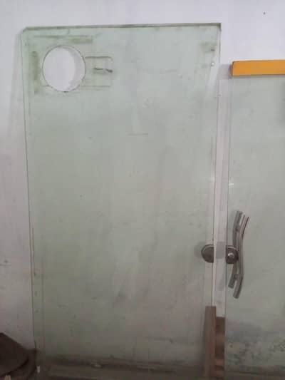 shop door glass