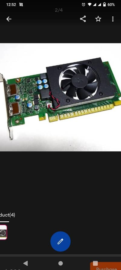 GRAPHIC CARD GT 730 64 BIT DDR5 2gb
