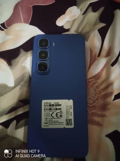 infinixhot60i 2 month used box charger with phone