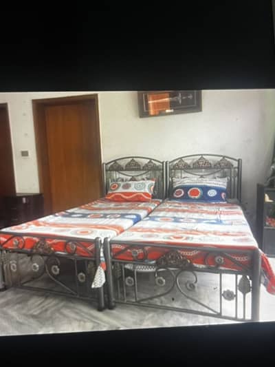 Rod iron beds for sale