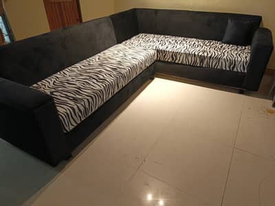 corner sofa l shape 6 seater