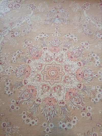 Beige rug