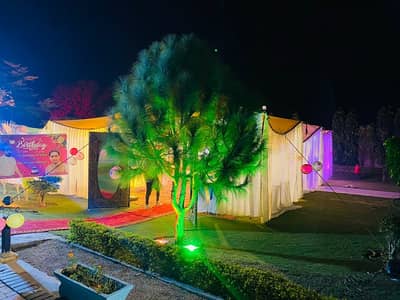 farmhouse for rent for wedding event and other party