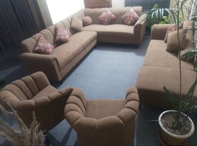 L TYPE CORNER SOFA SET