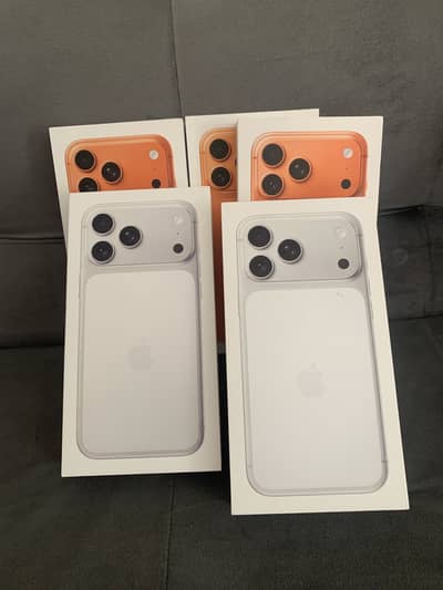 Iphone 17 pro max jv 256gb non active box pack both colors