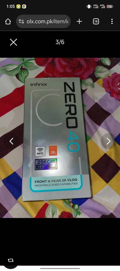 Infinix zero 40 4g