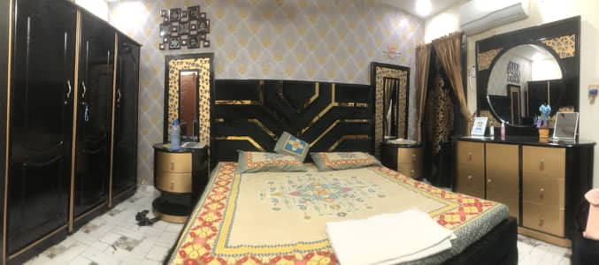 Bed side table dressing