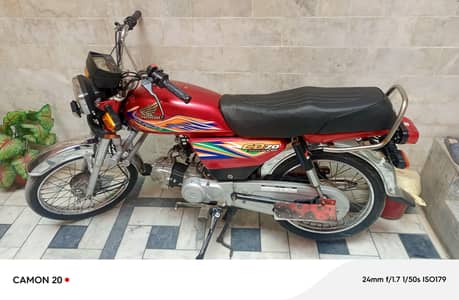 Honda 70c unregistered