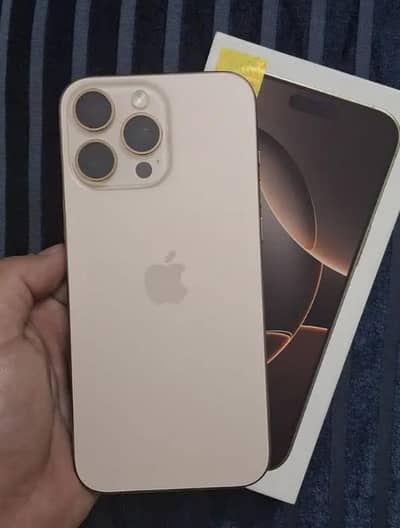 I Phone 16 Pro Max PTA 512GB Full Boxs