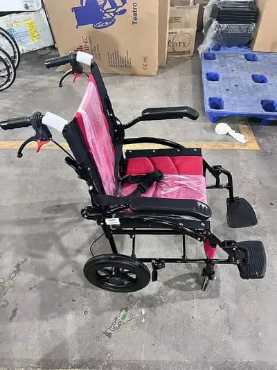 Wheelchair Foldable |Lightweight Wheel Chair | Comfortable in Karachi