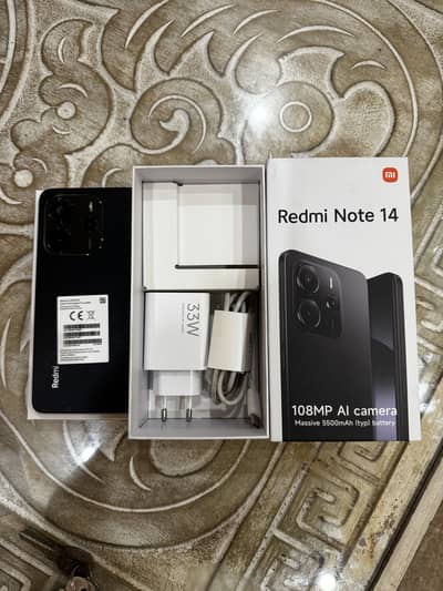 Redmi note 14 just 1 month use brand new phone