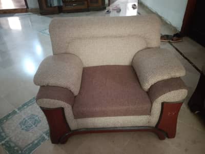 Sofa wood/ 5 seater