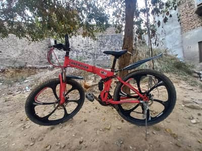 Alloy foldable cycle