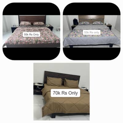 Bed Set//Wooden Bed//Luxury Bed/Habbit Bed//Bed For Sale