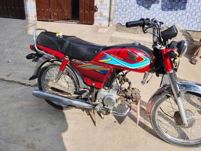 honda cd 70 2019 model for sale
