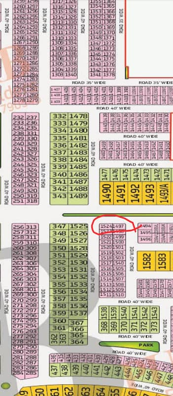 5 Marla Ideal location plot (Corner+90ft road) For Sale in Royal palm city Grw