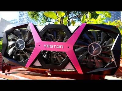 Yeston RX 590 8GB Gaming GPU – Excellent Condition