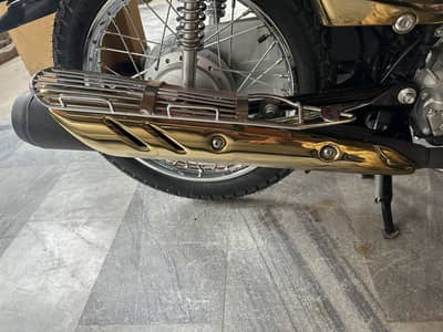 HONDA CG 125 self Gold Edition New Bick Regestred Punjab