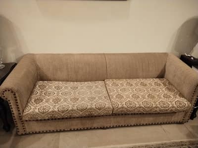 Beige Sofa Set 3+1+1