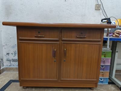 cabinet fabric cutting table with iron stand large size