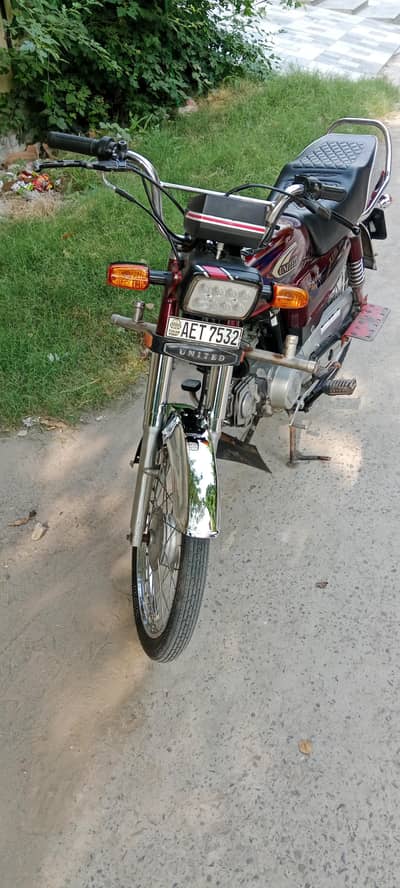 united 2021 70cc in good condition