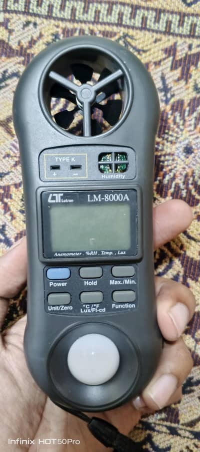 Lutron LM-8000A 4-in-1 environmental meter. all ok location multan