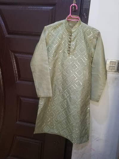 Pista colour Boys Kurta