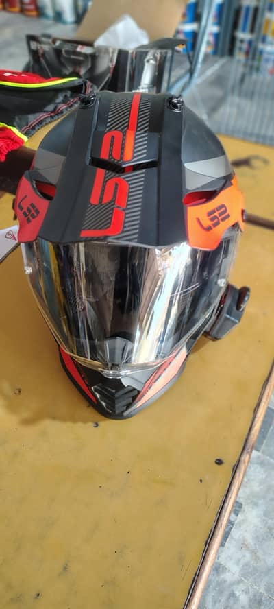 LS2 MX436 PIONEER EVO HELMET WITH  FREEDCONN T MAX HELMET BLUETOOTH