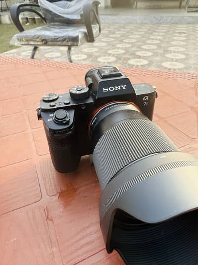 Sony A7S Camera and sigma Lens for Sale