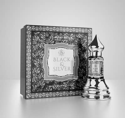 Black & Silver | 100% Original Attar Perfume Scent | Musk Al Mahal