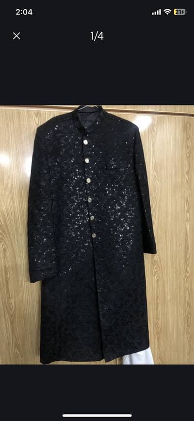 Sherwani Black