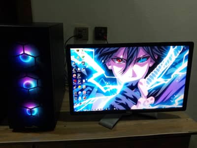 Gaming PC With Monitor