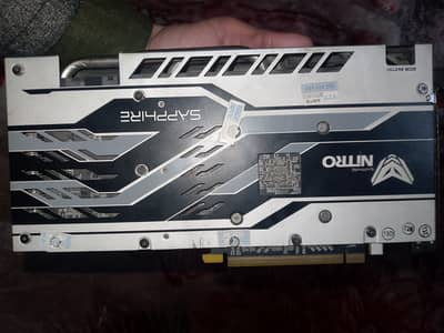 Sapphire nitro Amd radeon Rx 580 8gb graphics card