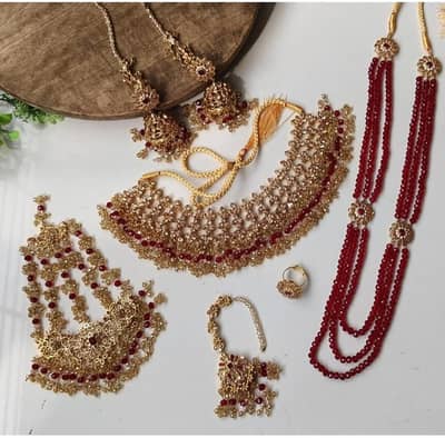 bridal jewellery set