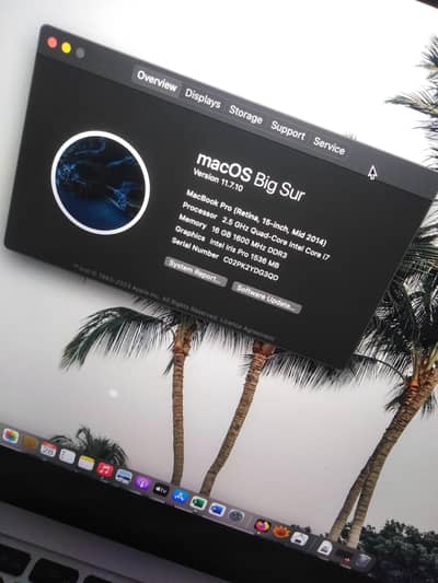 Macbook Pro A1398 - Core i7 | 16GB RAM | 256GB SSD