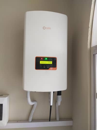 Solis ongrid inverter 10kw Running