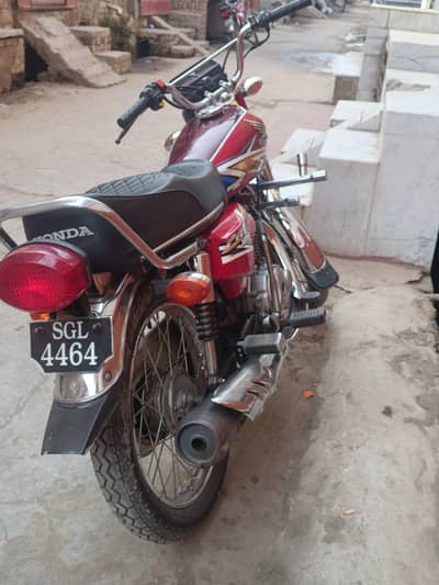Honda cg 125 2020 model red