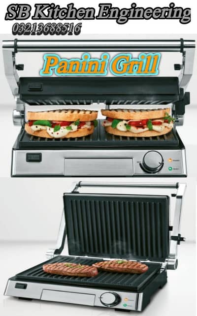 Panini Sandwich Grill , Masala Grinder , Sauce Blander // Pizza Oven