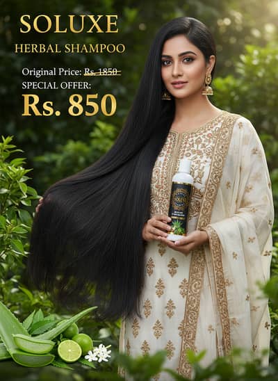 Soluxe herbal shampoo