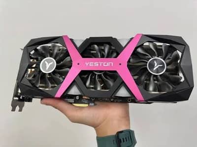 Yeston RX 590 8GB Gaming GPU – Excellent Condition