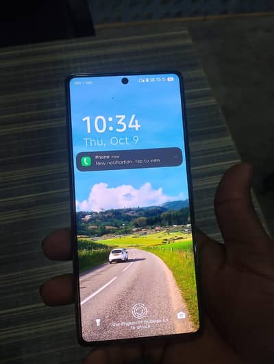 Tecno camon 40 with box and original cable