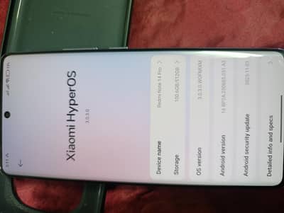 note 14 pro 12 /512 GB