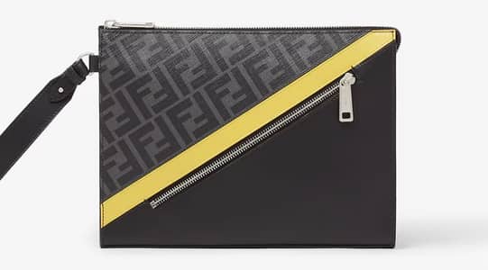 Fendi Diagonal Clutch