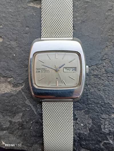 vintage seiko lm automatic watch
