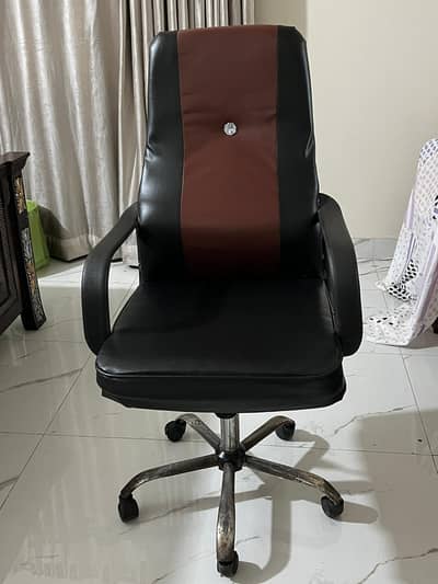Leather office chair