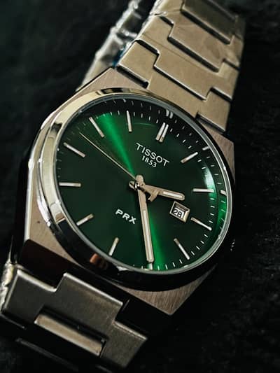 Tissot PRX Edition – Premium Emerald Green Dial (Brand New)